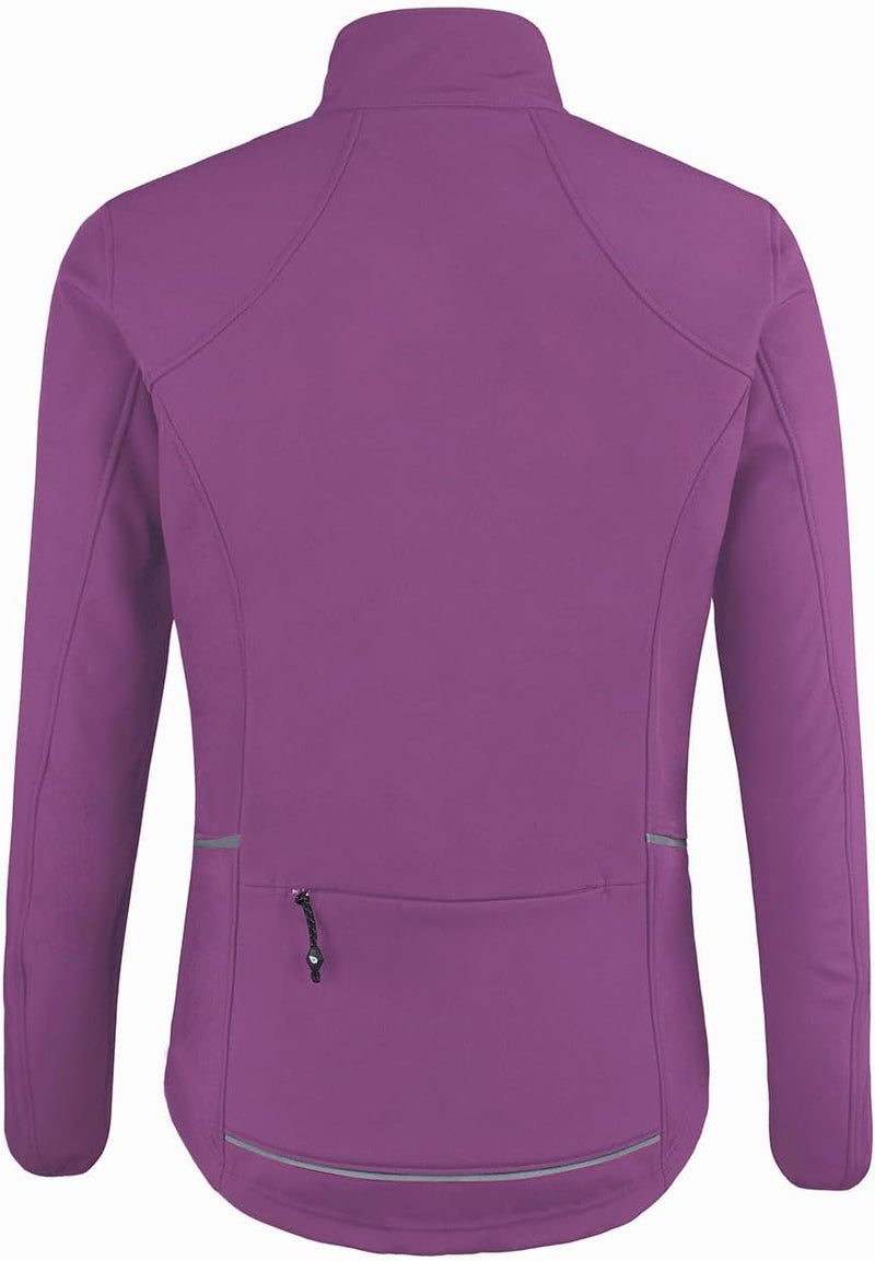 Baleaf Women's Cycling Jacket Windproof Thermal Winter Running Cold Weather Gear Waterproof Softshell Warm - Image 2